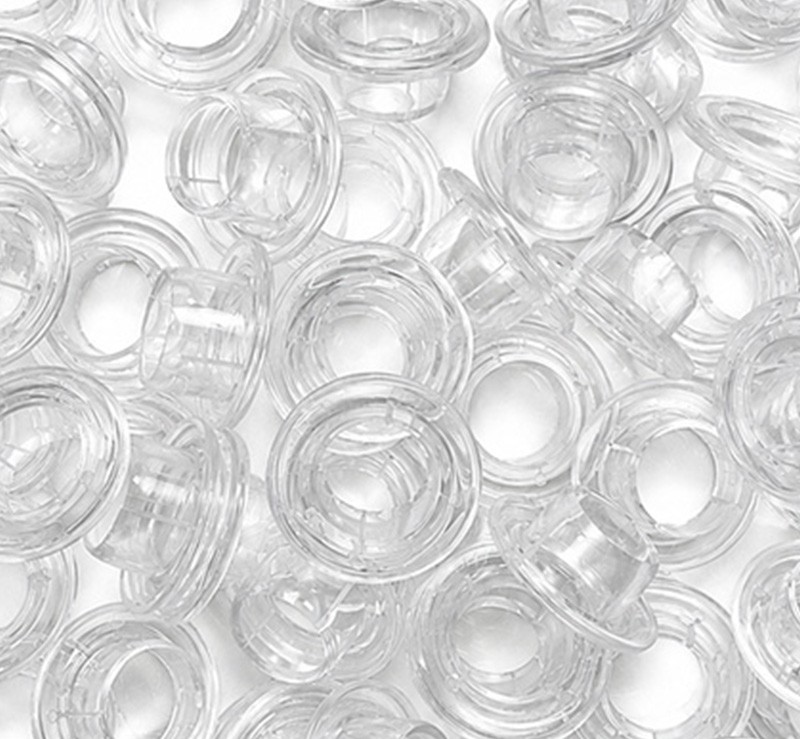 Œillets plastiques de 8 à 16 mm
